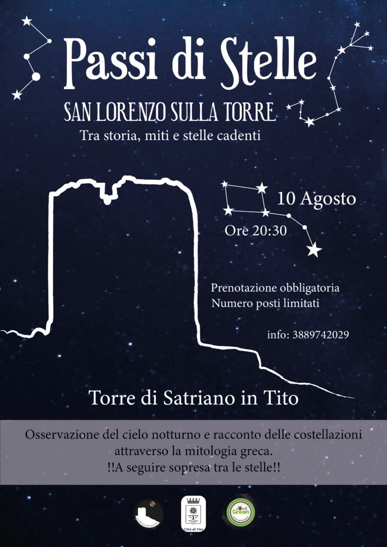 Passi di stelle, San Lorenzo sulla Torre” – Comune di Tito