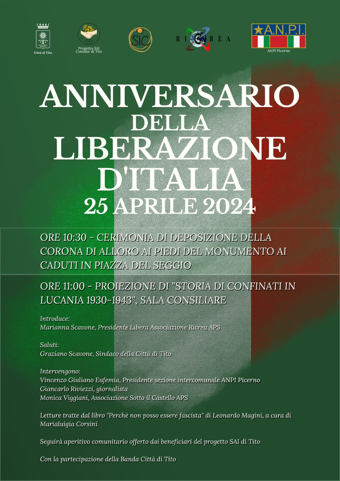 Anniversario della Liberazione d’Italia